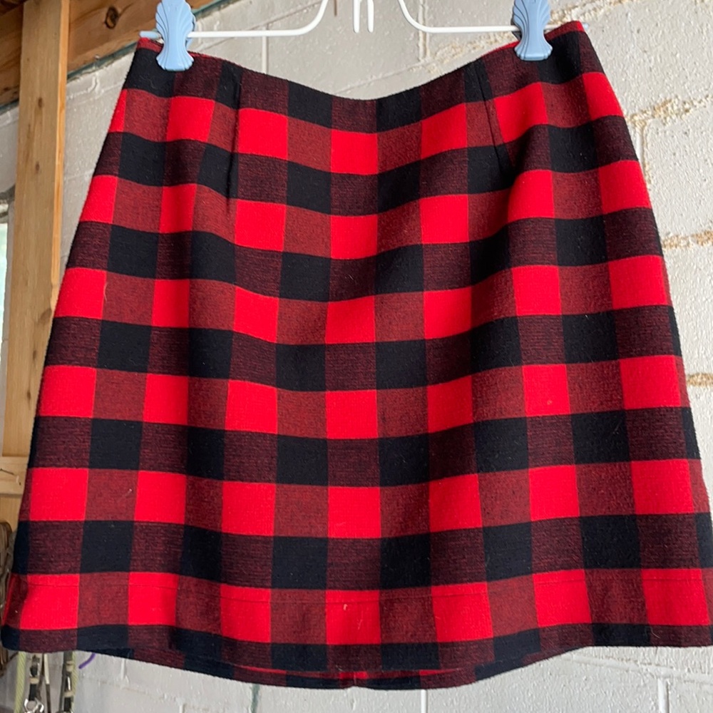 Plaid skirt
